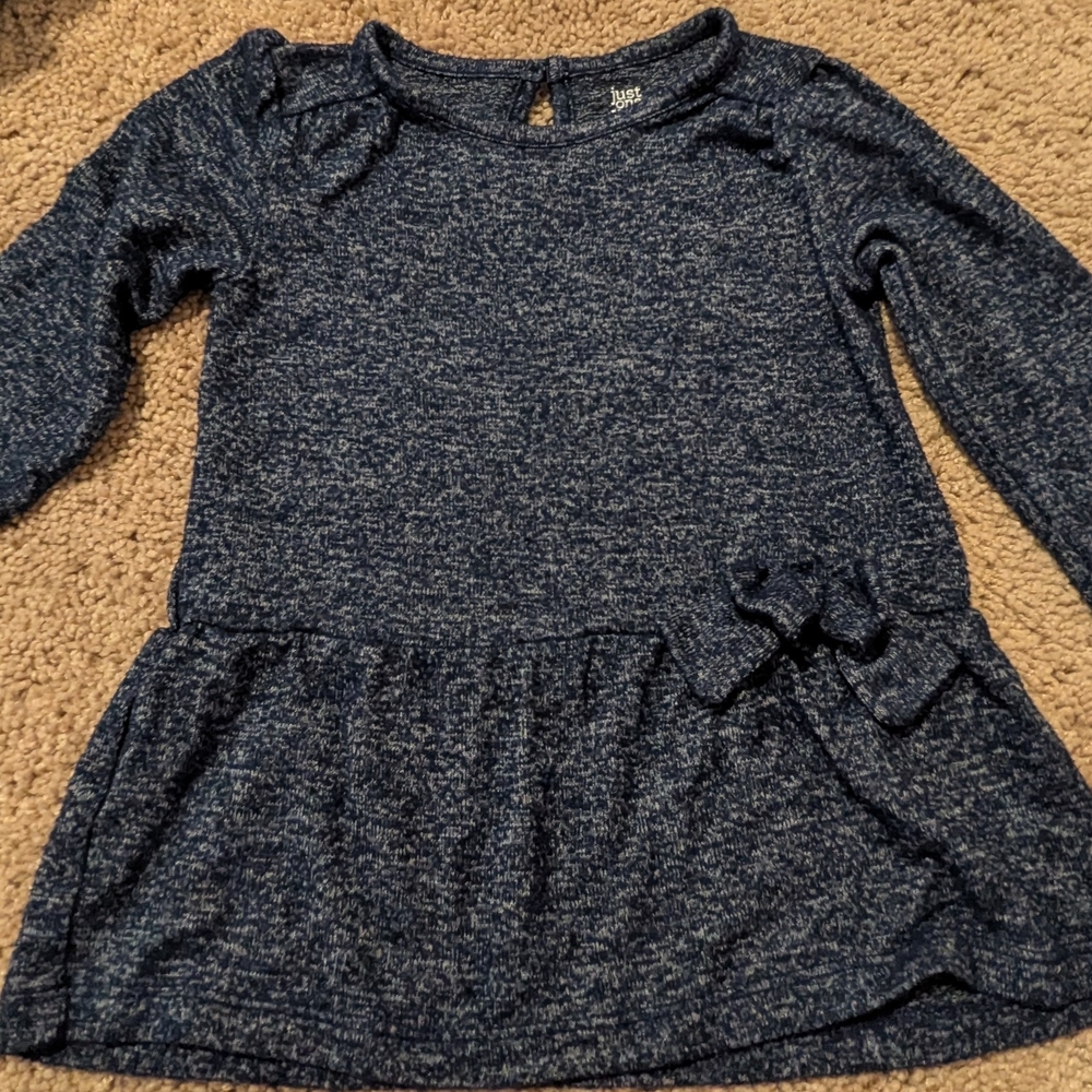 Long Sleeve Blue Kids Top